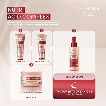 Imagem de Kit Shampoo Nutri Acid Complex 250 ML + Condicionador Nutri Acid Complex 200ML