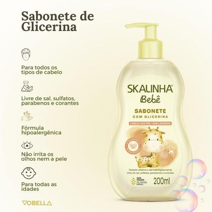 Imagem de Kit Shampoo Sabonete Colônia Loção Bebê Infantil Skalinha