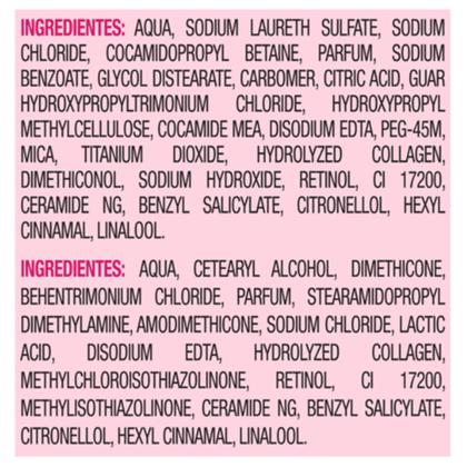 Imagem de Kit Shampoo Seda Ceramidas 300ml + Condicionador 190ml Seda