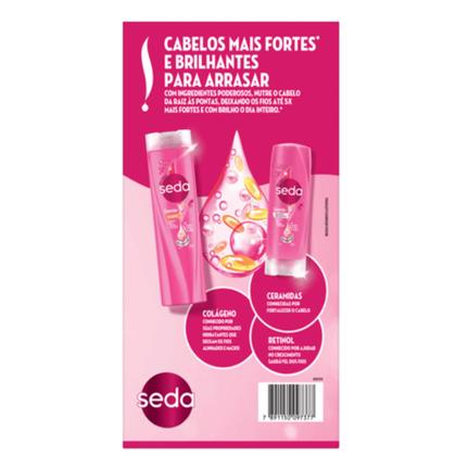Imagem de Kit Shampoo Seda Ceramidas 300ml + Condicionador 190ml Seda
