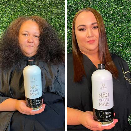 Imagem de Kit Shp e Progressiva Borabella Não Chore Mais 2x1L +Sachês