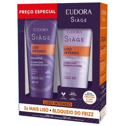 Imagem de Kit Siàge Liso Intenso Shampoo 250Ml + Condicionador 125Ml