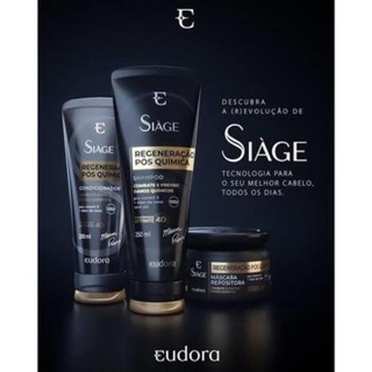 Imagem de Kit Siàge Regeneração Pós Química Shampoo + Condicionador + Máscara