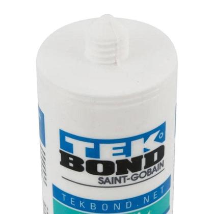 Imagem de Kit Silicone Tubo Branco 305g Base Água 6 Unidades TEK BOND