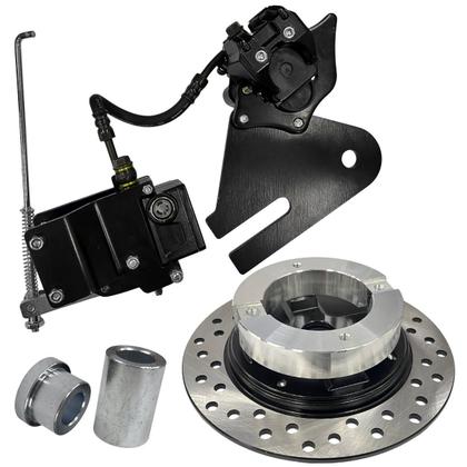 Imagem de Kit Sistema Freio A Disco Traseiro Titan Adaptação Titan125