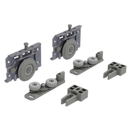Imagem de Kit Sistema Para Porta de Correr Ro62 Com Guia 4030 Universal Rometal