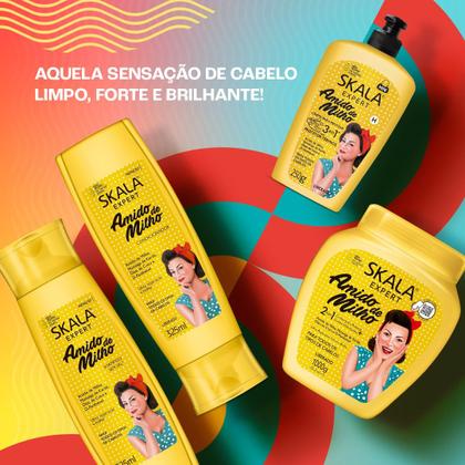 Skala Conditioner Mit Maisstärke – 325 Ml, Für Alle Haartypen, Ohne Parabene & Sulfate