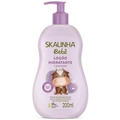 Imagem de Kit Skalinha Bebê Sálvia + Sabonete Líquido + Creme para Pentear + Hidratante Corporal