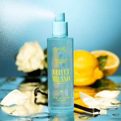 Imagem de Kit Skelt Velvet Milano Hidratante Corporal+ Spray Perfumado