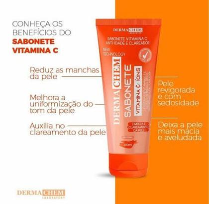 Imagem de Kit Skin Care Vitamina C Para Peles com Melasma e Machas Dermachem