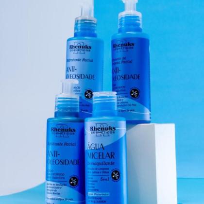 Imagem de Kit Skincare Anti Oleosidade Acne Para Peles Oleosas E Um Sérum Rosa Mosqueta Ultra Hidratante E Clareador De Manchas