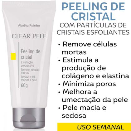 Imagem de Kit Skincare Máscara Removedora de Cravos + Peeling de Cristal + Clareador Facial