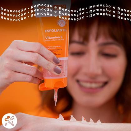 Imagem de Kit Skincare Vitamina C Anti Idade Clareador Dermachem, Mousse Micelar Limpeza Facial Vitamina C