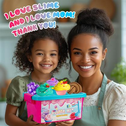 Imagem de Kit Slime GXYSLM Dazzling Clear Jumbo DIY com várias combinações