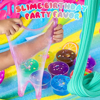 Imagem de Kit Slime GXYSLM Dazzling Clear Jumbo DIY com várias combinações