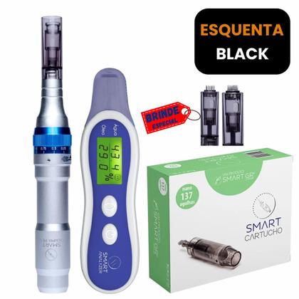 Imagem de Kit Smart Derma Pen + Smart Analyzer + 10 Cartuchos Smart Gr