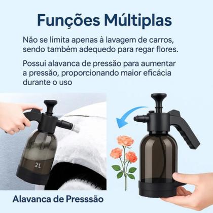Imagem de Kit Snow Foam Manual +Shampoo V-MOL V-FLOC Luva vonixx