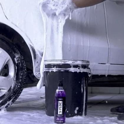 Imagem de Kit Snow Foam Manual +Shampoo V-MOL V-FLOC Luva vonixx