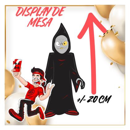 Imagem de Kit só um bolinho decoração Enaldinho Aniversário festa em casa, topo bolo - 35 Peças