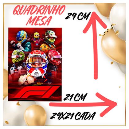 Imagem de Kit só um bolinho decoração Formula 1 Aniversário festa em casa banner, topo bolo - 50 Peças