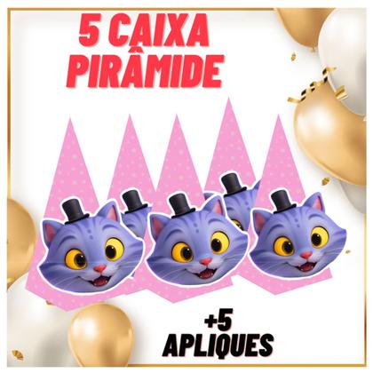 Imagem de Kit só um bolinho decoração Guerreiras do Kpop Aniversário festa em casa banner, topo bolo-50 Peças