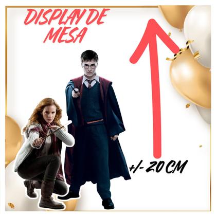 Imagem de Kit só um bolinho decoração Harry Potter Aniversário festa em casa banner, topo bolo - 50 Peças