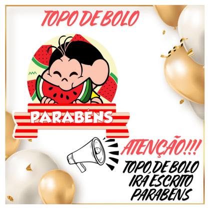 Imagem de Kit só um bolinho decoração Magali Aniversário festa em casa banner, topo bolo - 35 Peças