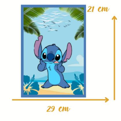 Imagem de Kit só um bolinho festa em casa monta facil Stitch Ohana decoração aniversário