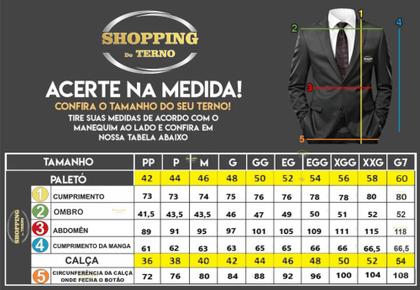 Imagem de Kit Social - Terno + Camisa + Gravata 7 Cores Shopping do Terno