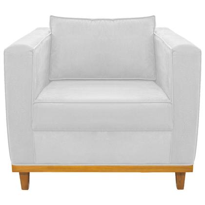 Imagem de Kit Sofá 2 Lugares e 2 Poltronas Europa Suede Amarena Móveis