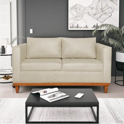 Imagem de Kit Sofá 2 Lugares e 2 Poltronas Europa Suede Doce Sonho Móveis
