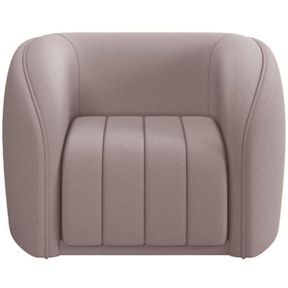 Imagem de Kit Sofá 4 Lugares Para Sala 292cm Com 01 Poltrona Lazio M03 Veludo Rosê - Lyam Decor