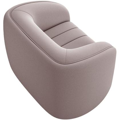 Imagem de Kit Sofá 4 Lugares Para Sala 292cm Com 01 Poltrona Lazio M03 Veludo Rosê - Lyam Decor