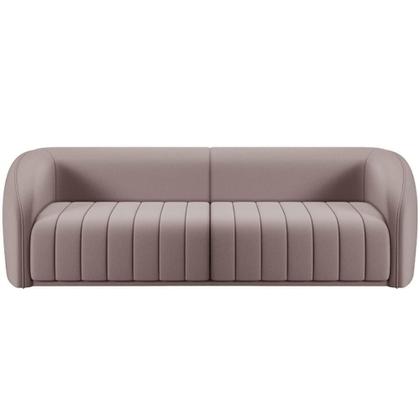 Imagem de Kit Sofá 4 Lugares Para Sala 292cm Com 01 Poltrona Lazio M03 Veludo Rosê - Lyam Decor