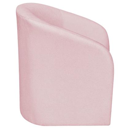 Imagem de Kit Sofá Curvo Amsterdã 160cm e Poltrona Luiza Max Suede