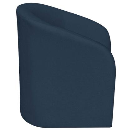 Imagem de Kit Sofá Curvo Amsterdã 180cm e Poltrona Luiza Max Suede