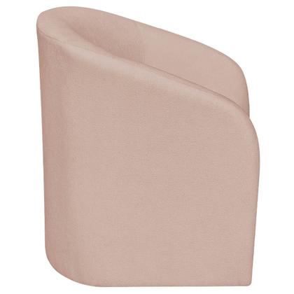 Imagem de Kit Sofá Curvo Amsterdã 180cm e Poltrona Luiza Max Suede