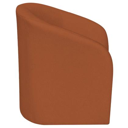 Imagem de Kit Sofá Curvo Amsterdã 180cm e Poltrona Luiza Max Suede