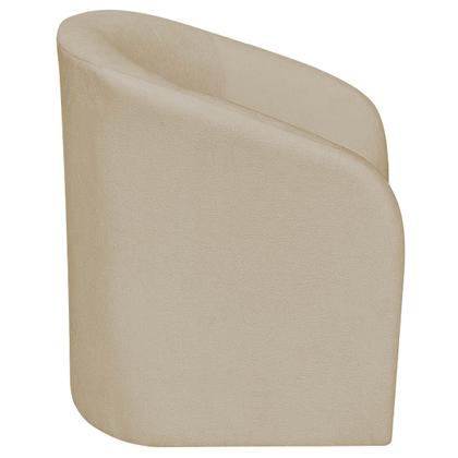 Imagem de Kit Sofá Curvo Amsterdã 180cm e Poltrona Luiza Max Suede