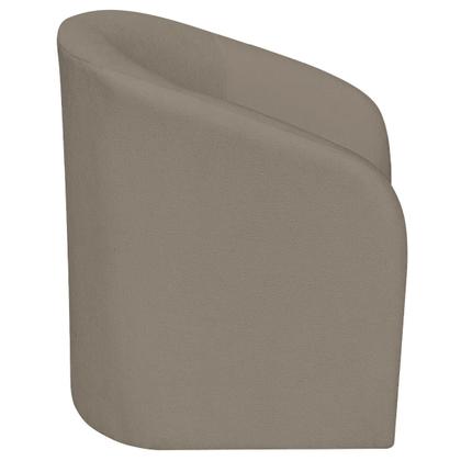 Imagem de Kit Sofá Curvo Amsterdã 180cm e Poltrona Luiza Max Suede