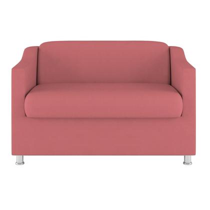 Imagem de Kit Sofá Namoradeira + 02 Poltrona Tilla Recepção Sala Suede