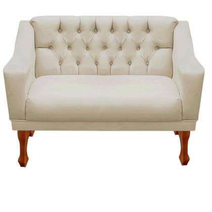 Imagem de Kit Sofá Namoradeira 2 Lugares Grécia + 1 Poltrona  Conforto, Design Moderno e Qualidade para Sala de Estar - Dritex