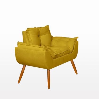 Imagem de KIT Sofá Namoradeira Opala + 2 Poltronas Opala Balaqui Decor