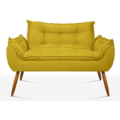 Imagem de KIT Sofá Namoradeira Opala + 2 Poltronas Opala Balaqui Decor