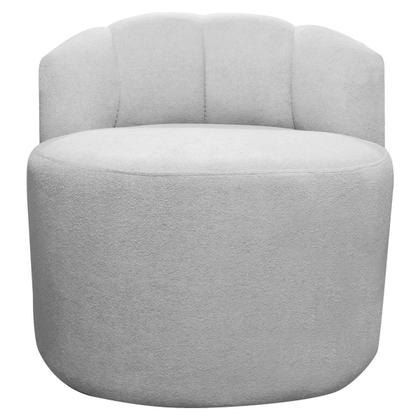 Imagem de Kit Sofá Orgânico Plaza 2 Lugares 145cm e 2 Poltronas Linho Bouclê Cinza SOFA STORE