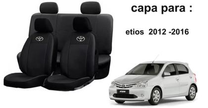 Imagem de Kit Sofisticado Etios 12-16: Capas, Tapete e Volante