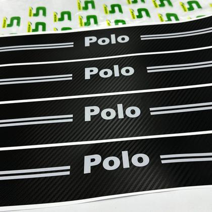 Imagem de Kit Soleira de Porta Para Polo Fibra de Carbono Protetora