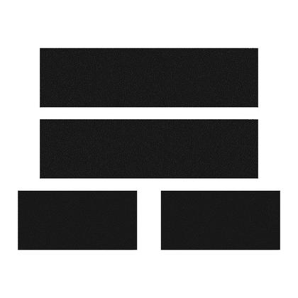 Imagem de Kit Soleira Diamante Onix Prisma Joy Com Protetor De Porta