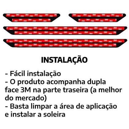 Imagem de Kit Soleira Em Aço Inox Baixo Relevo Chevrolet Onix Plus 2020/...