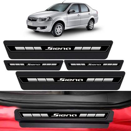 Kit Soleira Porta Top Premium Fiat Siena Todos anos - Leandrini Imagem de Kit Soleira Porta Top Premium Fiat Siena Todos anos